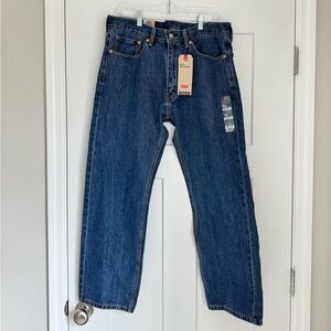 NWT men’s 505 straight leg Levi’s jeans